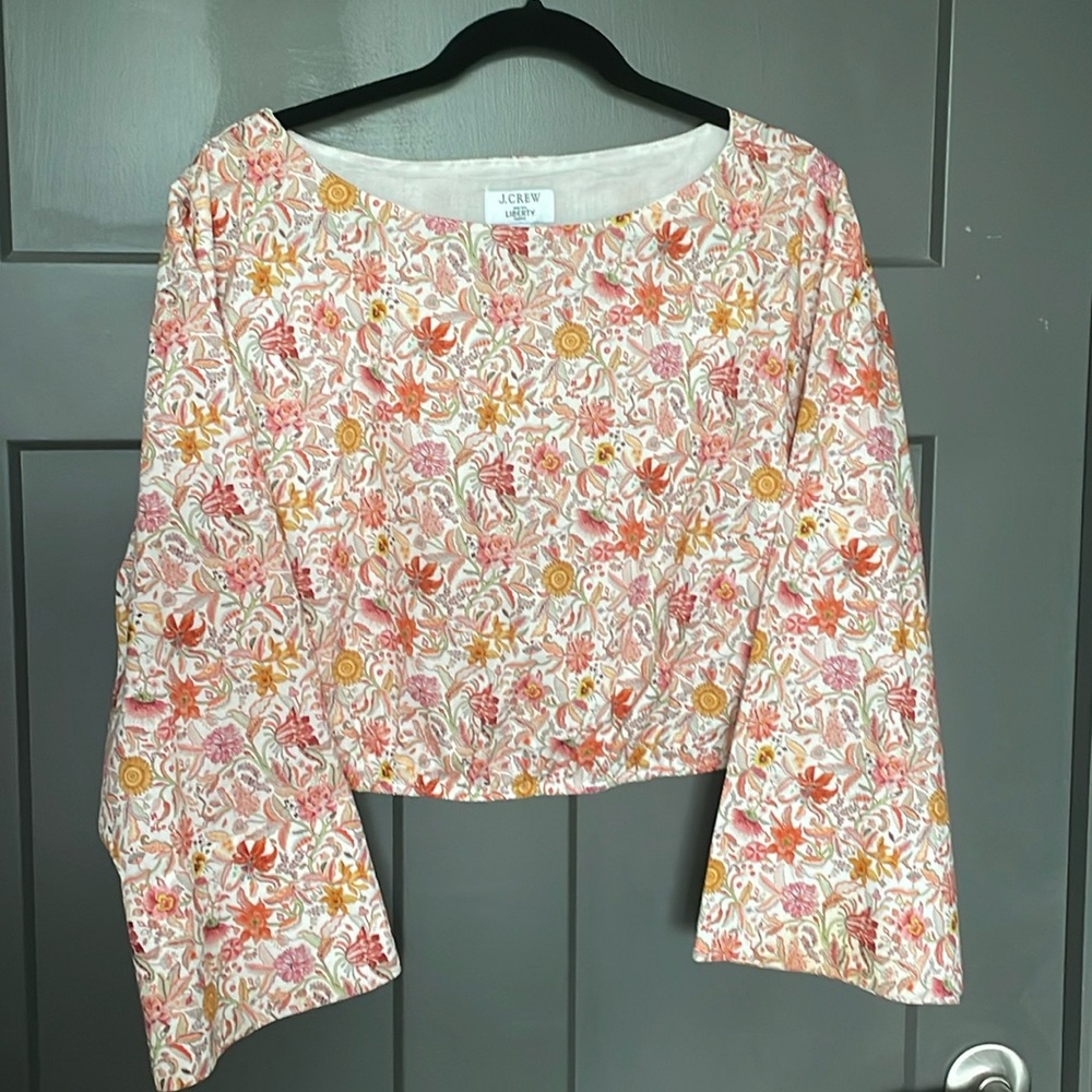 J. Crew | Liberty Bell Sleeve Top